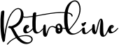 Retroline Font