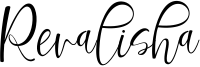 Revalisha Font