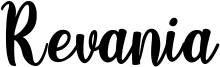 Revania Font