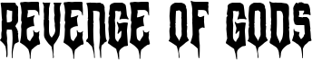 Revenge of Gods Font