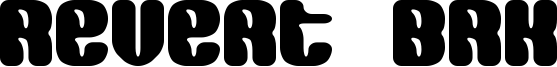 Revert BRK Font