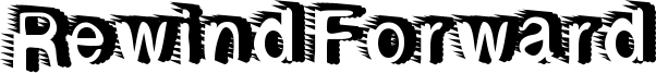 Rewind Forward Font