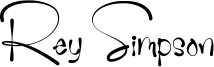 Rey Simpson Font