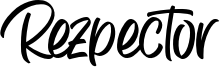 Rezpector Font