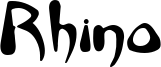 Rhino Font