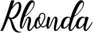 Rhonda Font