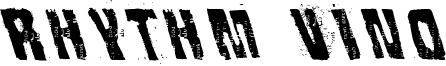 Rhythm Vino Font