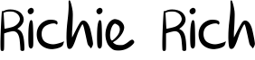 Richie Rich Font