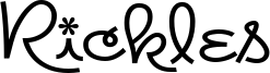 Rickles Font