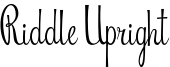 Riddle-Script.otf
