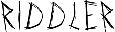 Riddler Font