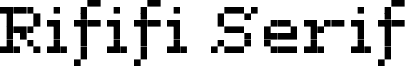 Rififi Serif Font