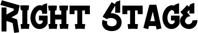 Right Stage Font