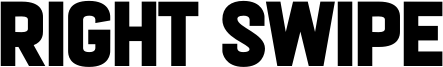 Right Swipe Font