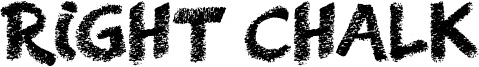Right Chalk Font