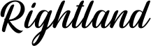 Rightland Font