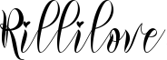Rillilove Font