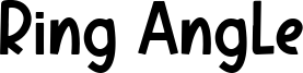 Ring Angle Font