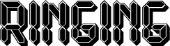 Ringing Font