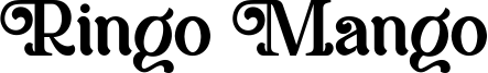 Ringo Mango Font