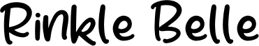 Rinkle Belle Font