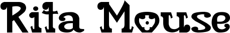 Rita Mouse Font