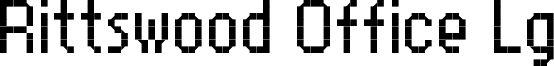Rittswood Office Lg Font