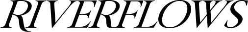 RIVERFLOWS Italic.otf