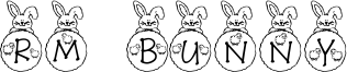 RM Bunny Font