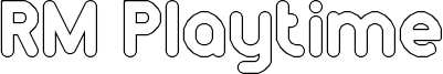 RM Playtime Font