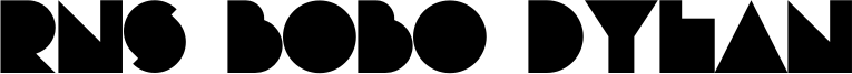 RNS Bobo Dylan Font