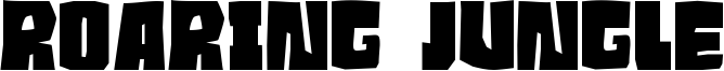 Roaring Jungle Font