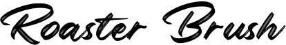 Roaster Brush Font