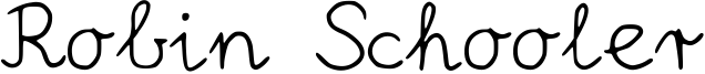 Robin Schooler Font