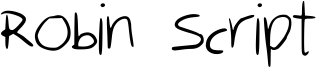 RobinScript.ttf