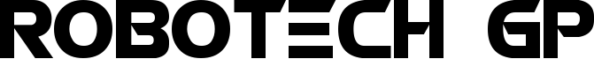 Robotech GP Font