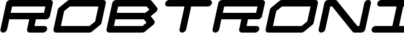 Robtronika Font