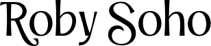 Roby Soho Font