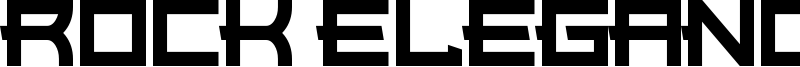 Rock Elegance Font