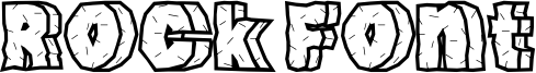 Rock Font Font