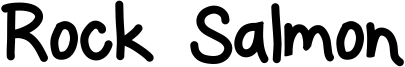 Rock Salmon Font