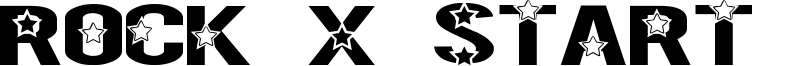 Rock X Start TFB Font