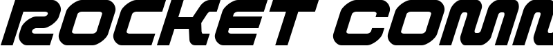 Rocket Command Font
