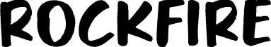 Rockfire Font