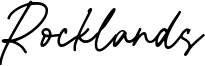 Rocklands Font