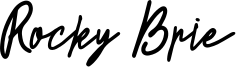 Rocky Brie Font