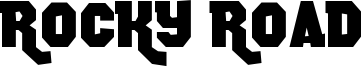 Rocky Road Font