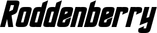 Roddenberry Bold Italic.otf