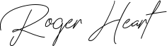 Roger Heart Font