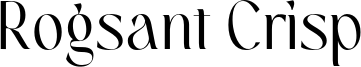 Rogsant Crisp Font